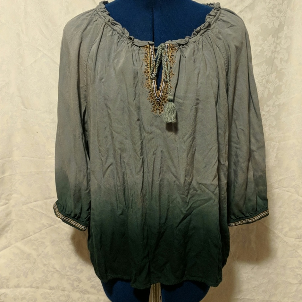 Sonoma women's boho tie dye/ombre top